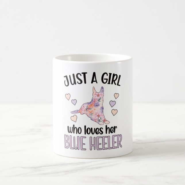 Blue Heeler Girl Australian Cattle Dog Mom Owner Coffee Mug (Center)