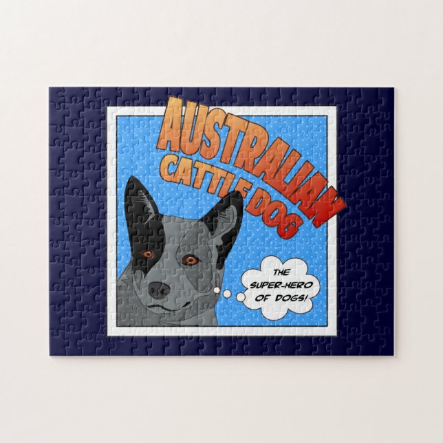Blue Heeler Jigsaw Puzzle (Horizontal)