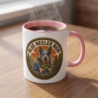 Blue Heeler Mom Coffee Mug | Cattle Dog Mom Gift