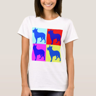 Blue Heelers Color Wall T-Shirt
