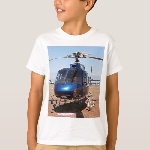 Blue helicopter T_Shirt