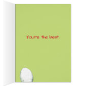 Blue Hen Chicken Eggs Thank You Cards (Inside (Right))