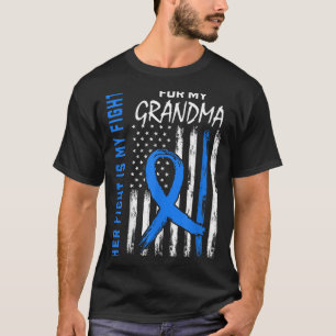 Blue Her Fight Is My Fight Diabetes Awareness Shir T-Shirt