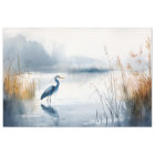 Blue Heron 8 Decoupage Paper