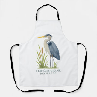 Blue Heron – Burbank Pond Danville QC | na Design Apron