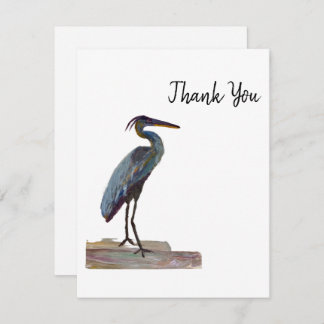Blue Heron Thank You 