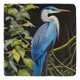 Blue Heron Trivet