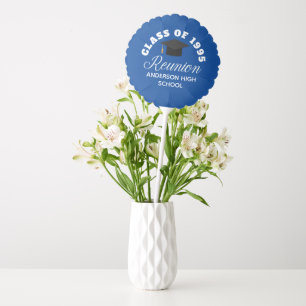 Blue High School Reunion Personalized Party Balloon
