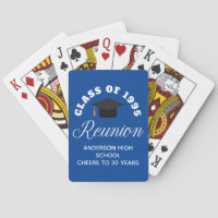 Blue High School Reunion Personalized Party