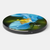 Blue Himalayan Poppy Wireless Charger (Front 2)
