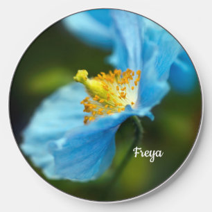 Blue Himalayan Poppy Wireless Charger