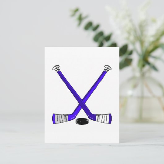 Blue Hockey (Standing Front)