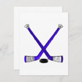 Blue Hockey (Front/Back)