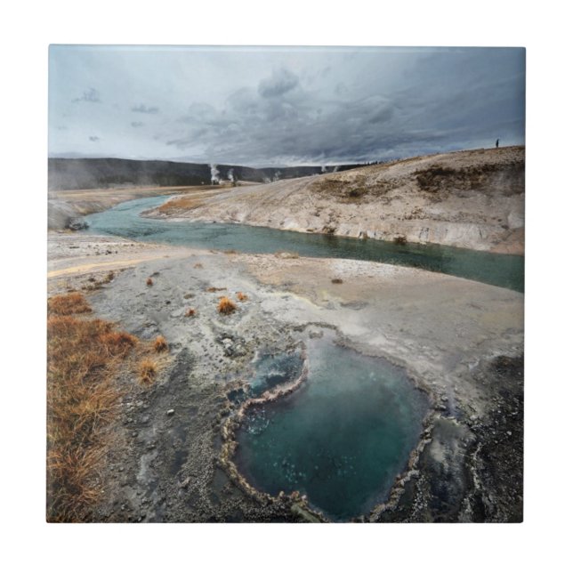 Blue Hole Ceramic Tile (Front)