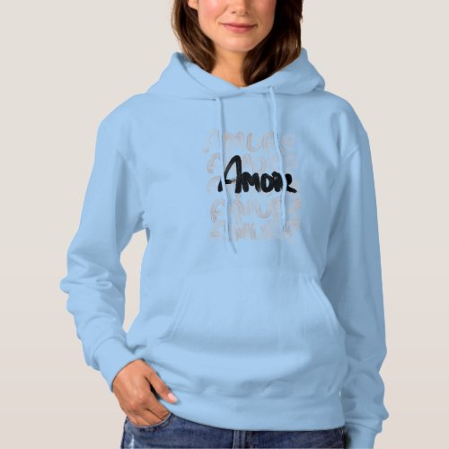 Blue Hoodie For Girls And Womens