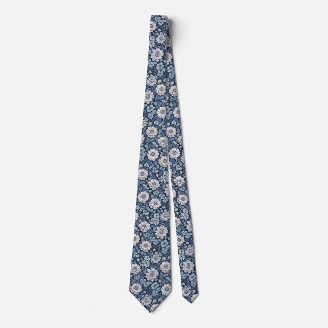 Blue Hope Neck Tie (Front)