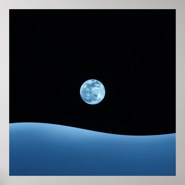 Blue Horizon Poster (Front)