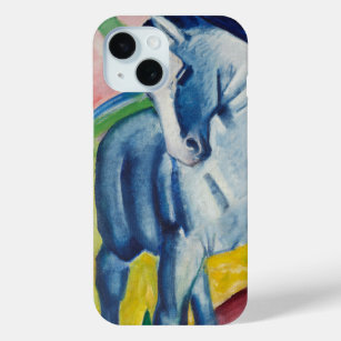Blue Horse by Franz Marc, Vintage Fine Art iPhone 15 Case