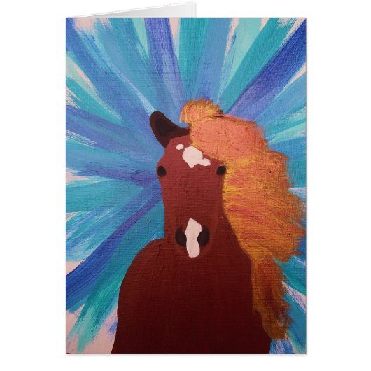 Blue Horse Cards (Front)