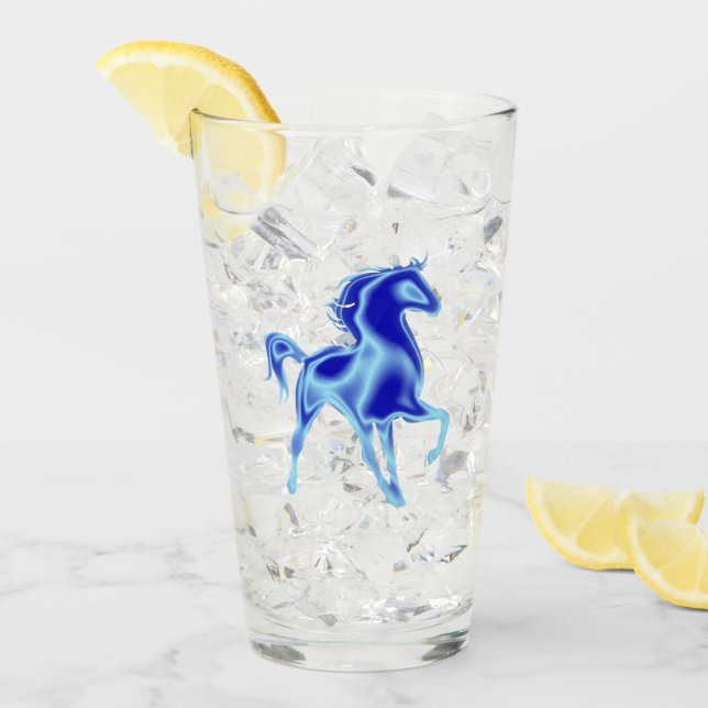 Blue Horse Glass (Front Ice)