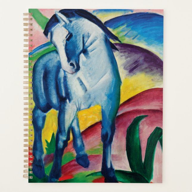 Blue Horse I by Franz Marc   Planner (Front)