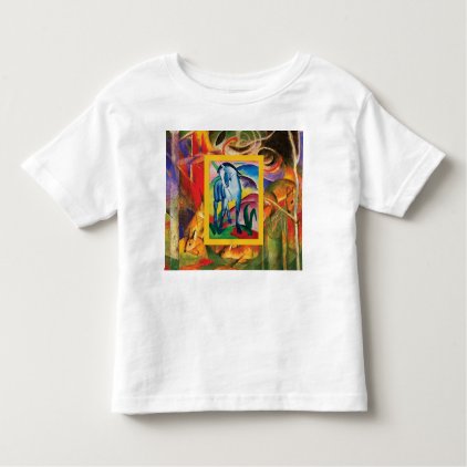 Blue Horse I by Franz Marc Toddler T-shirt