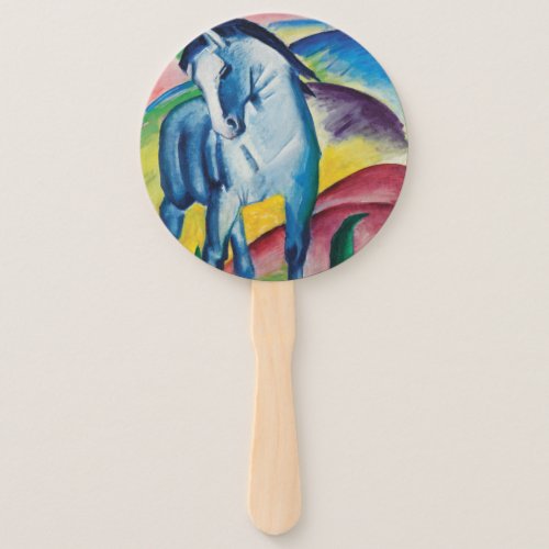 Blue Horse I by Franz Marc Tote Bag Hand Fan