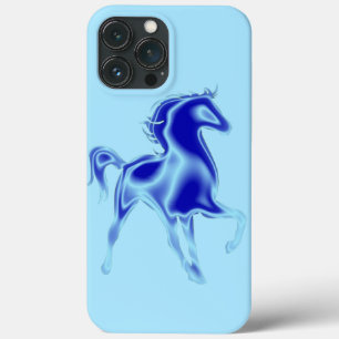 Blue Horse Modern Design iPhone 13 Pro Max Case