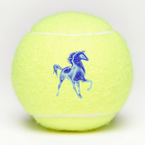 Blue Horse Tennis Balls