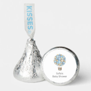 Blue Hot Air Balloon Baby Shower Hershey®'s Kisses®