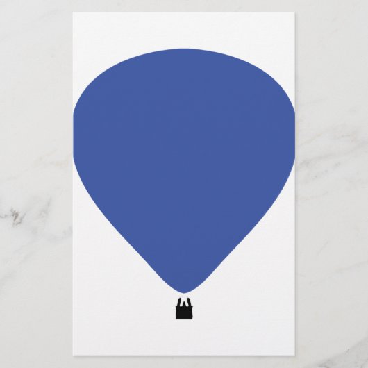 blue hot-air balloon icon (Front)