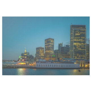 Blue Hour in the City Gallery Wrap