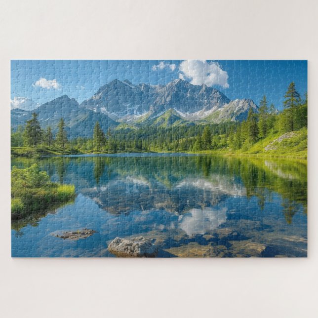 Blue Hour Nature Landscape   Jigsaw Puzzle (Horizontal)