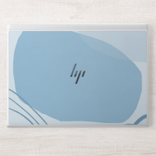 Blue HP Laptop Skin