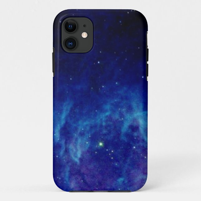 Blue Hued Nebula iPhone 5 Case (Back)