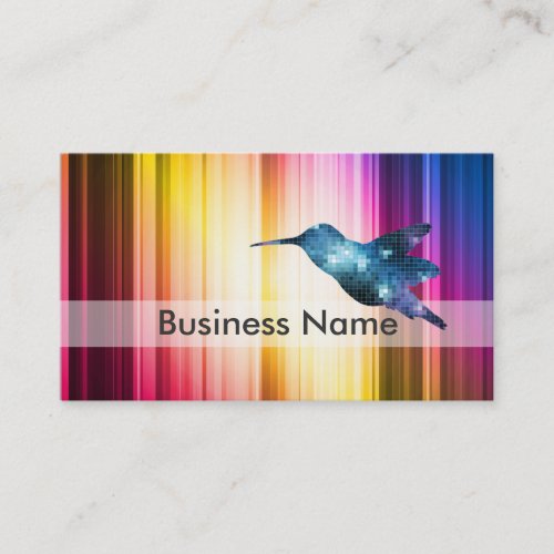 Blue Hummingbird Business Cards