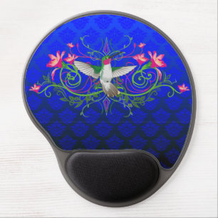 Blue Hummingbird Mousepad