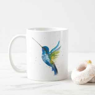 Blue Hummingbird Mug