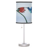 Blue Hummingbird Table Lamp (Right)