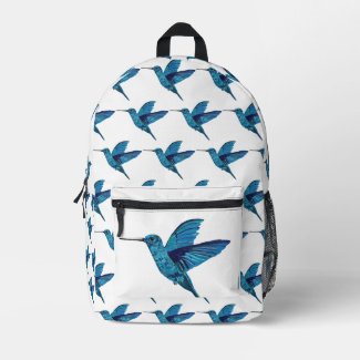 Blue Hummingbirds 