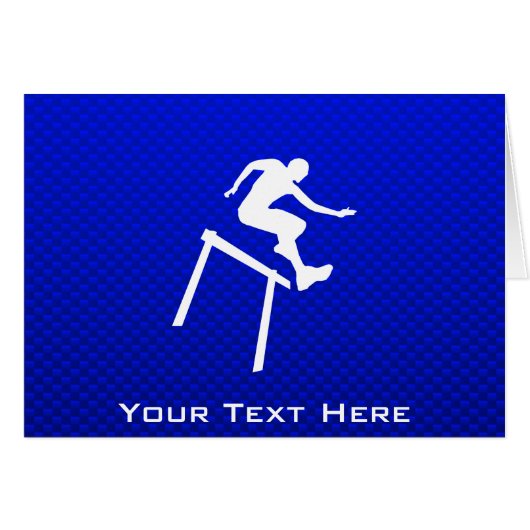 Blue Hurdler (Front Horizontal)