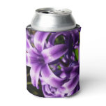 Blue Hyacinth I Spring Floral Can Cooler