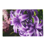 Blue Hyacinth I Spring Floral Placemat