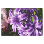 Blue Hyacinth I Spring Floral Tissue Paper