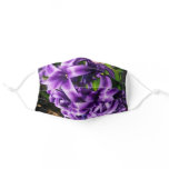 Blue Hyacinth II Spring Floral Adult Cloth Face Mask