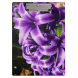 Blue Hyacinth II Spring Floral Clipboard