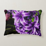 Blue Hyacinth II Spring Floral Decorative Pillow