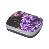 Blue Hyacinth II Spring Floral Jelly Belly Tin (Side)