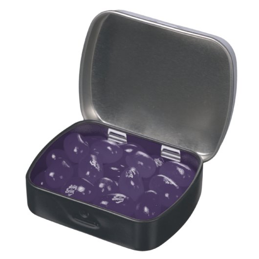 Blue Hyacinth II Spring Floral Jelly Belly Tin (Opened)