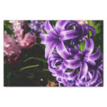Blue Hyacinth II Spring Floral Tissue Paper